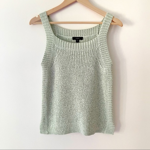 J. Crew Tops - J. Crew Mint Green Sweater Tank in size XS